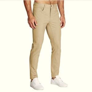 State & Liberty Men's 32 Khaki athletic stretch dress/casual pants